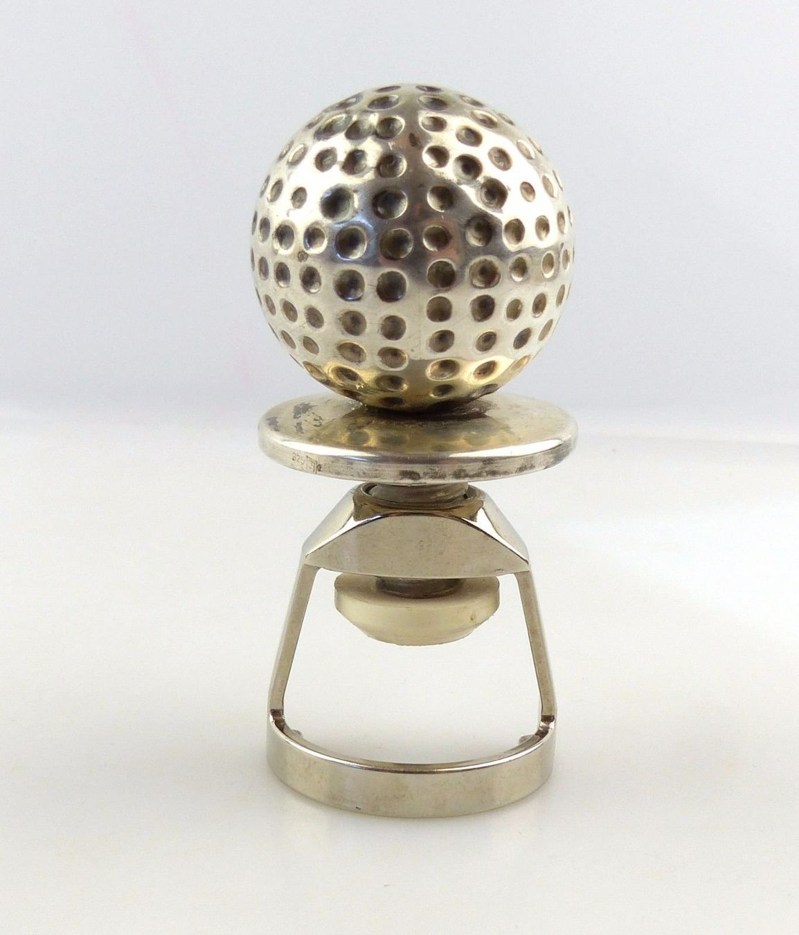 Apribottiglie & Tappi per chiusura: Golfball Silber Flaschenverschluss – Usato da Fehraltorf venduto da Swisscollector 3