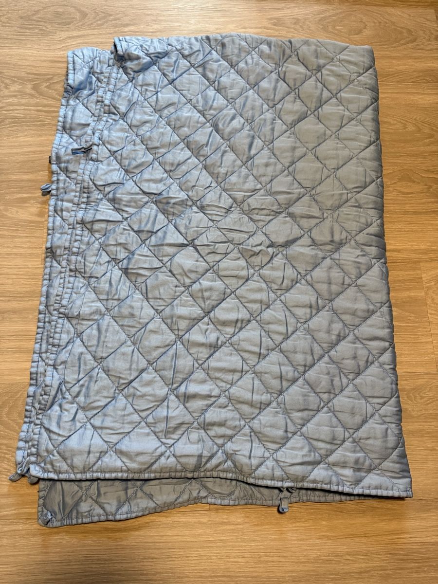 Coperte: 2 Stück Gewichtsdecke / gesteppt, neuwertig – Usato da Mamishaus venduto da Alf00