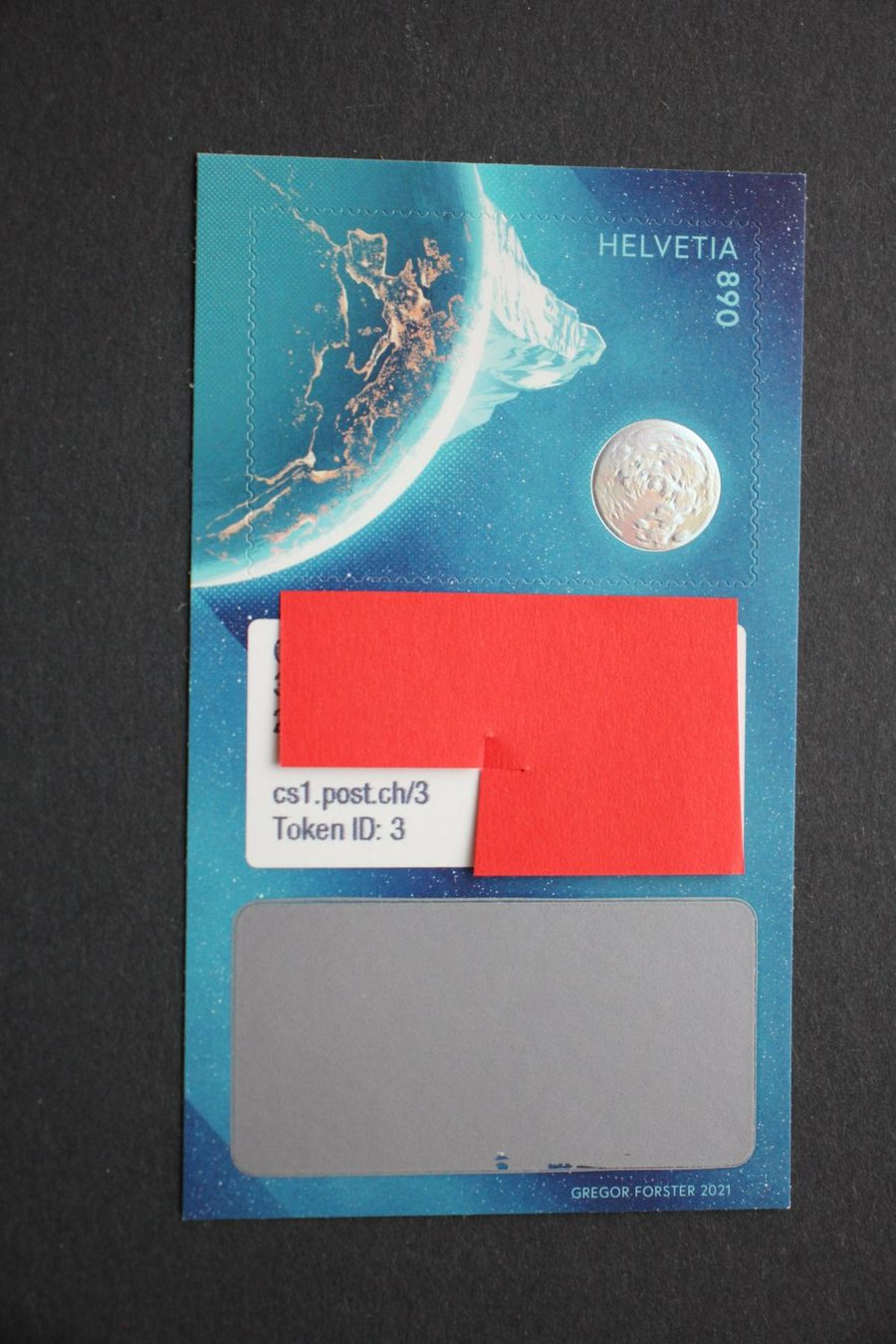 Alle Briefmarken: Erste "Swiss Crypto Stamp 1.0 ( ID3 ) – Neu (gemäss Beschreibung) aus Wiedlisbach von han_n6ff
