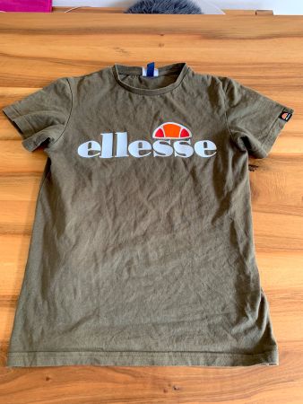 Ellesse olivgrünes Khaki T-Shirt Gr. S