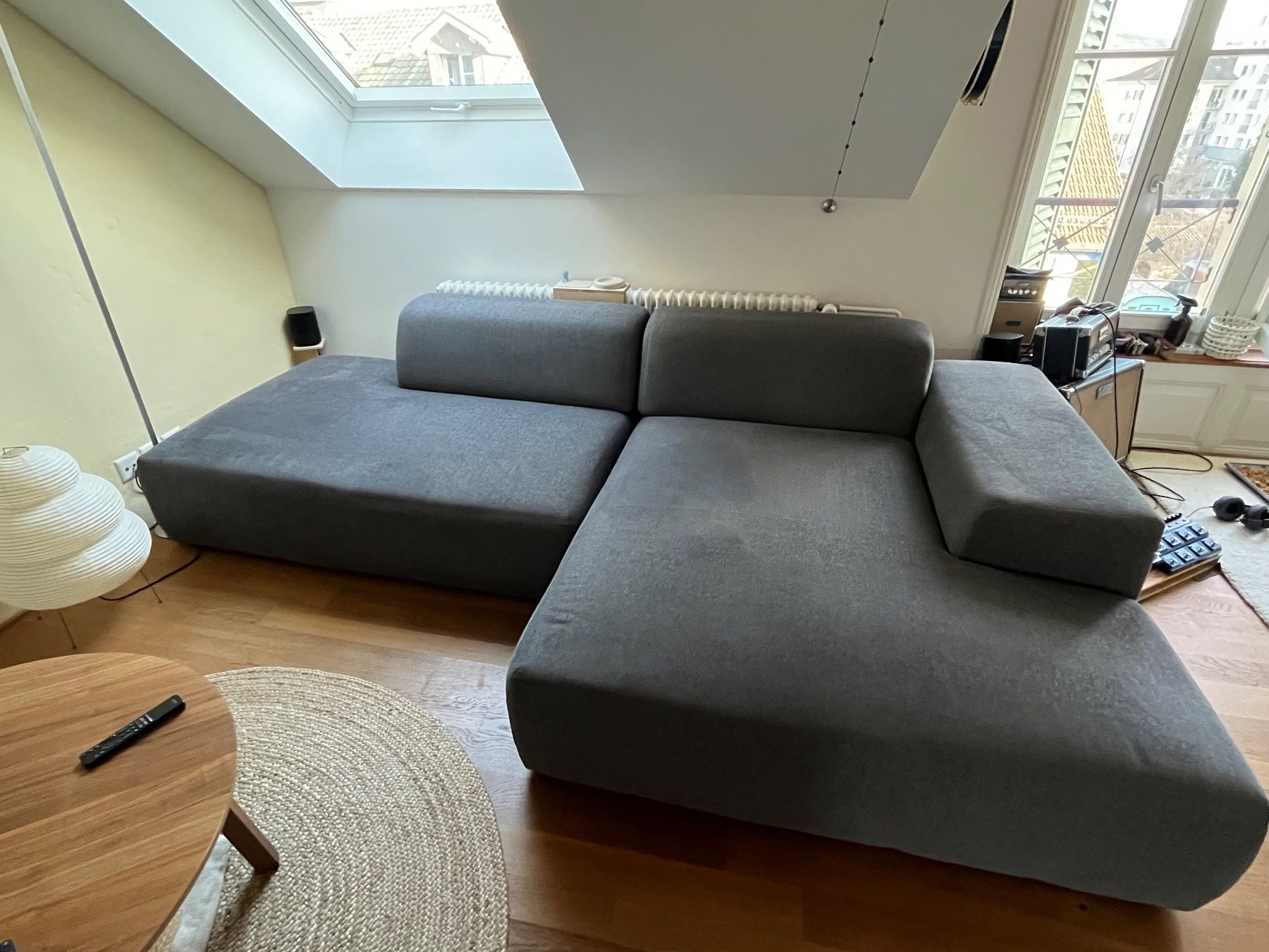 Divani: Grosses Mycs Pyllow Sofa, Anthrazit – Usato da Biel/Bienne venduto da nurrund 1