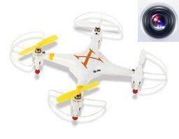 Quadcopter CX-30C in gelb, RTF-Komplett-Set mit Kamera