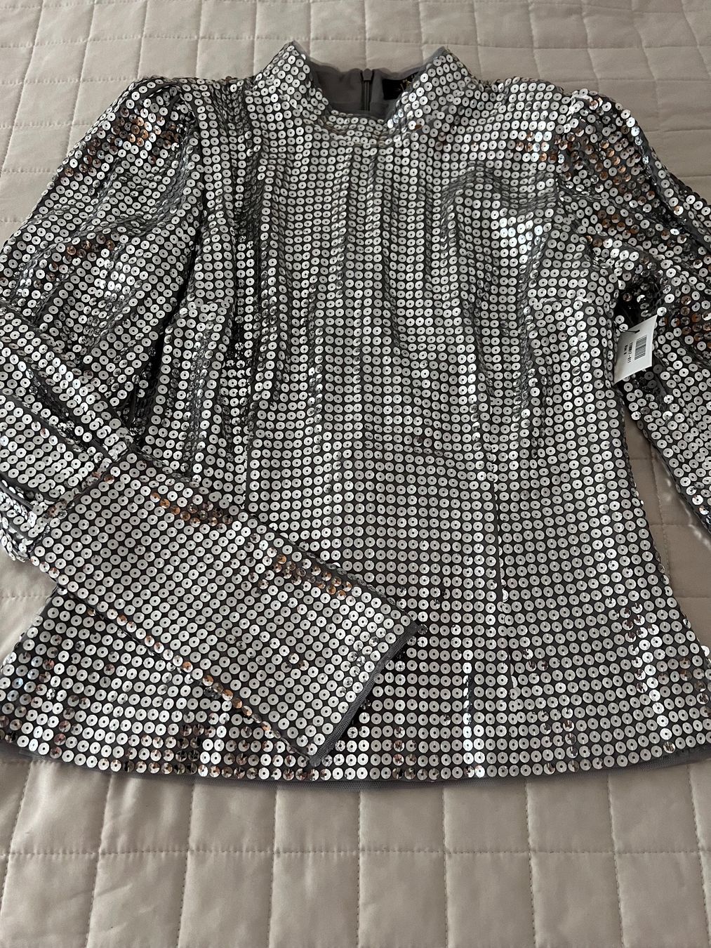 Camicette: Pailletten Bluse De-la Vali – Nuovo e nell'imballaggio originale da Wädenswil venduto da Alice_style