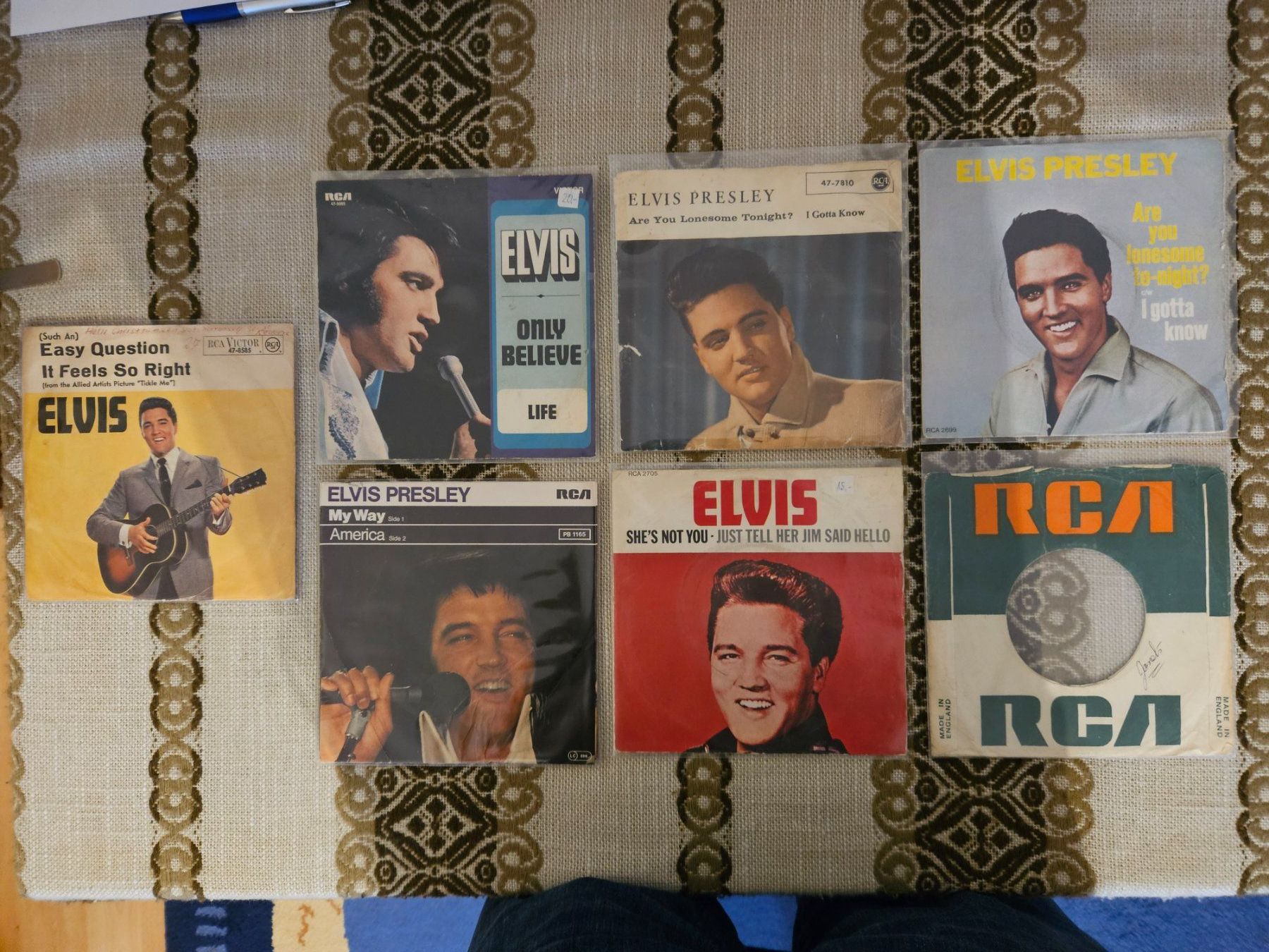 Schallplatten: Kleine Elvis Sammlung zu verkaufen – Gebraucht aus Wittenbach von phipps68 1