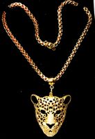 Exclusive Jaguar Necklace with Swarovski stones