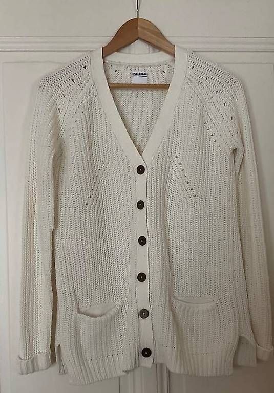 Giacche: Cardigan long maille blanc – Usato da Genève venduto da cel_zk6m