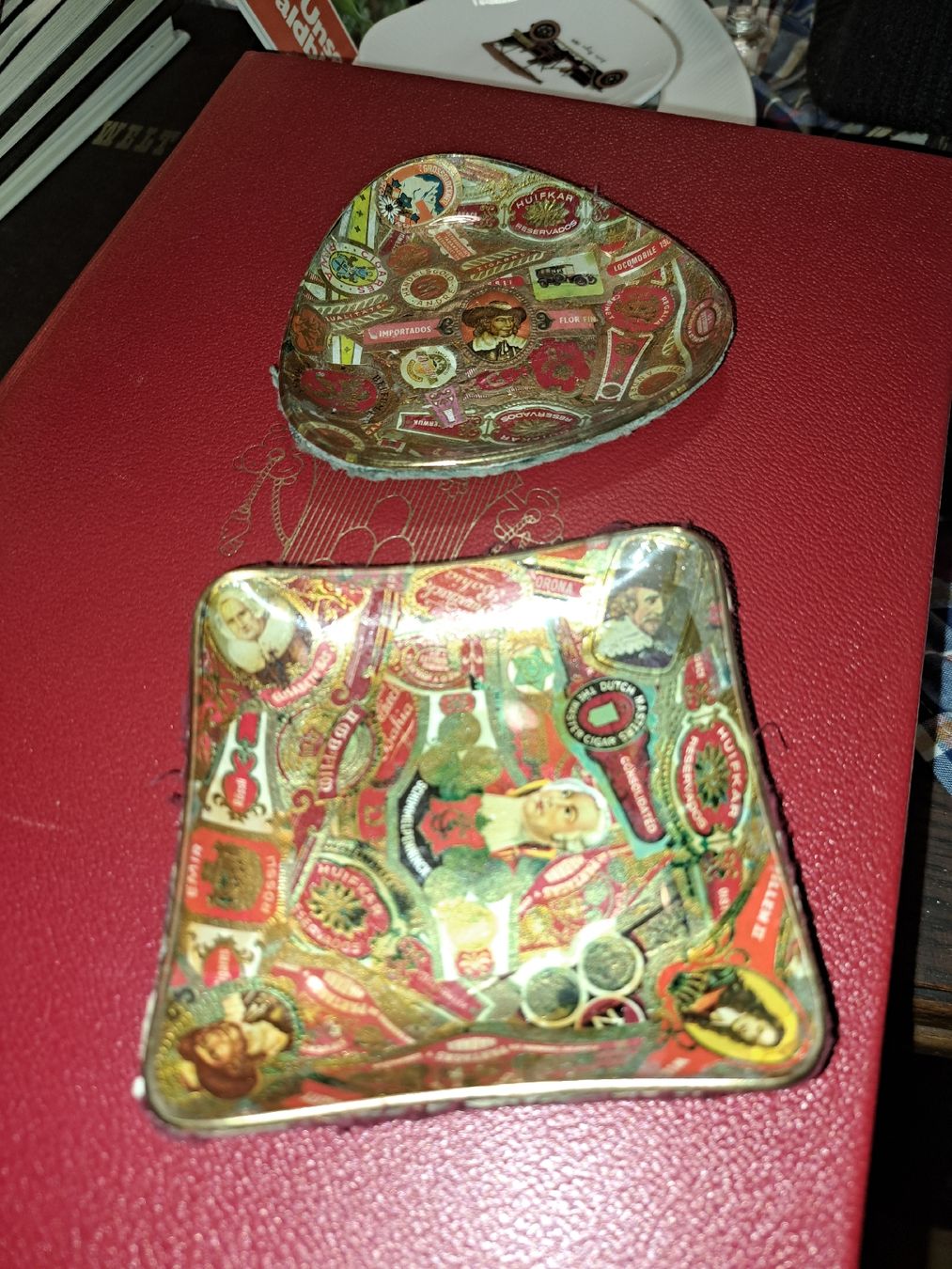 Portacenere: Vintage Zigarren-Schale, Aschenbecher  – Usato da Kölliken venduto da Upcycling-by-Mc-TAM