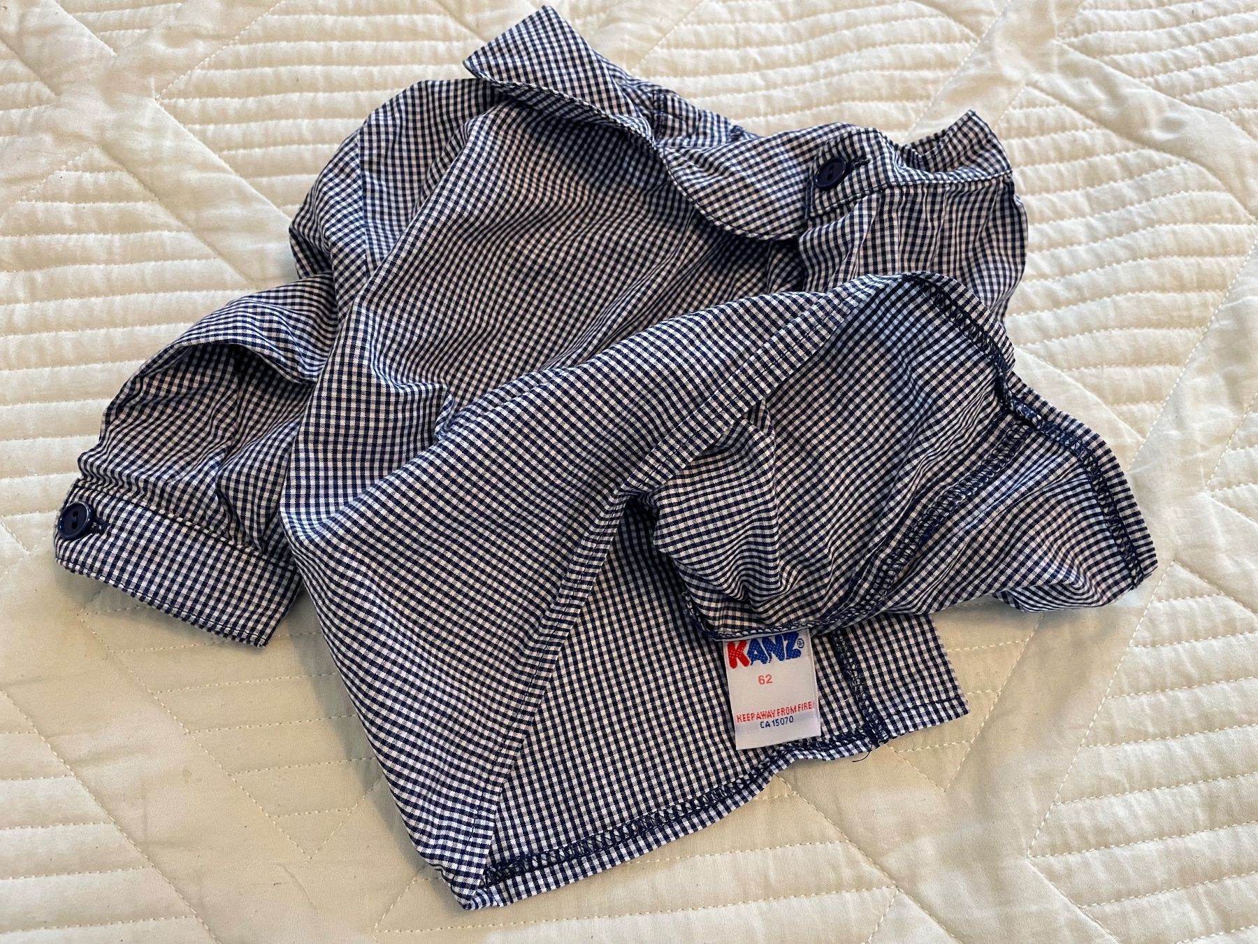 Camicie, T-shirt & Polo: Gr.62 Baby dunkelblau Hemd – Usato da Kaltbrunn venduto da mar_7jpc 2