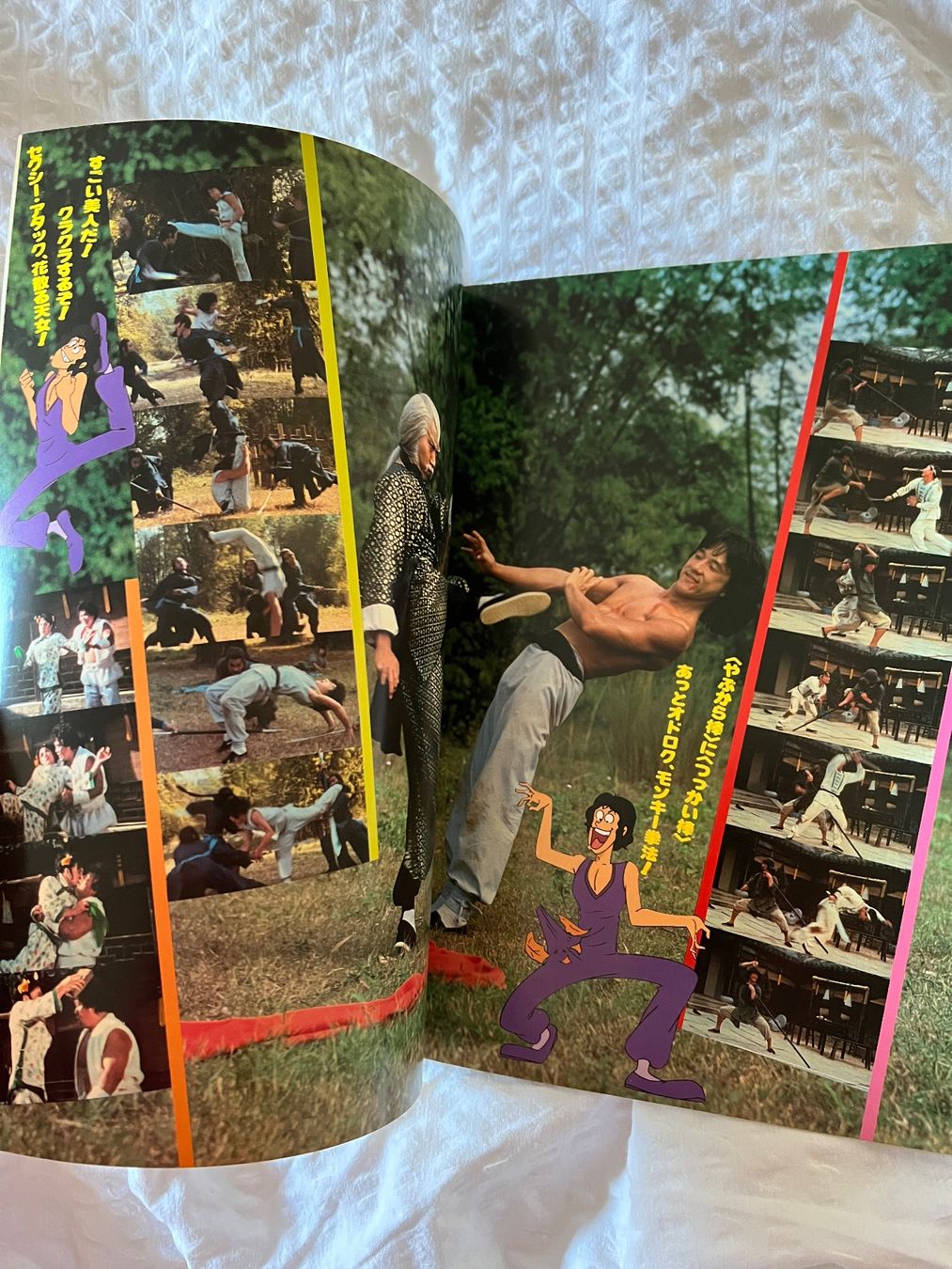 Libri: Jackie Chan, rares Crazy Monkey Booklet, A4-Grösse – Usato da Iragna venduto da Flips03 6