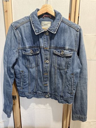 Jeansjacke Pull and Bear blau Grösse L guter Zustand