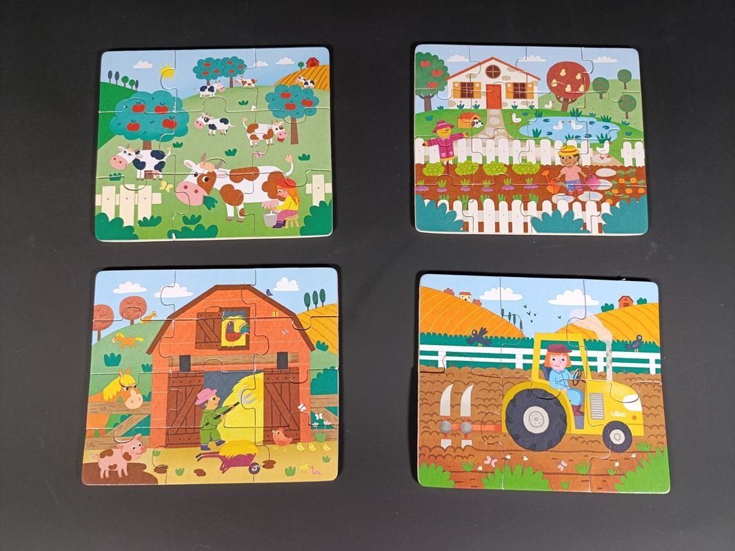 Vilac Puzzles: VILAC Puzzles évolutifs – D'occasion à Thielle par Plusvalue_Neuchatel 1