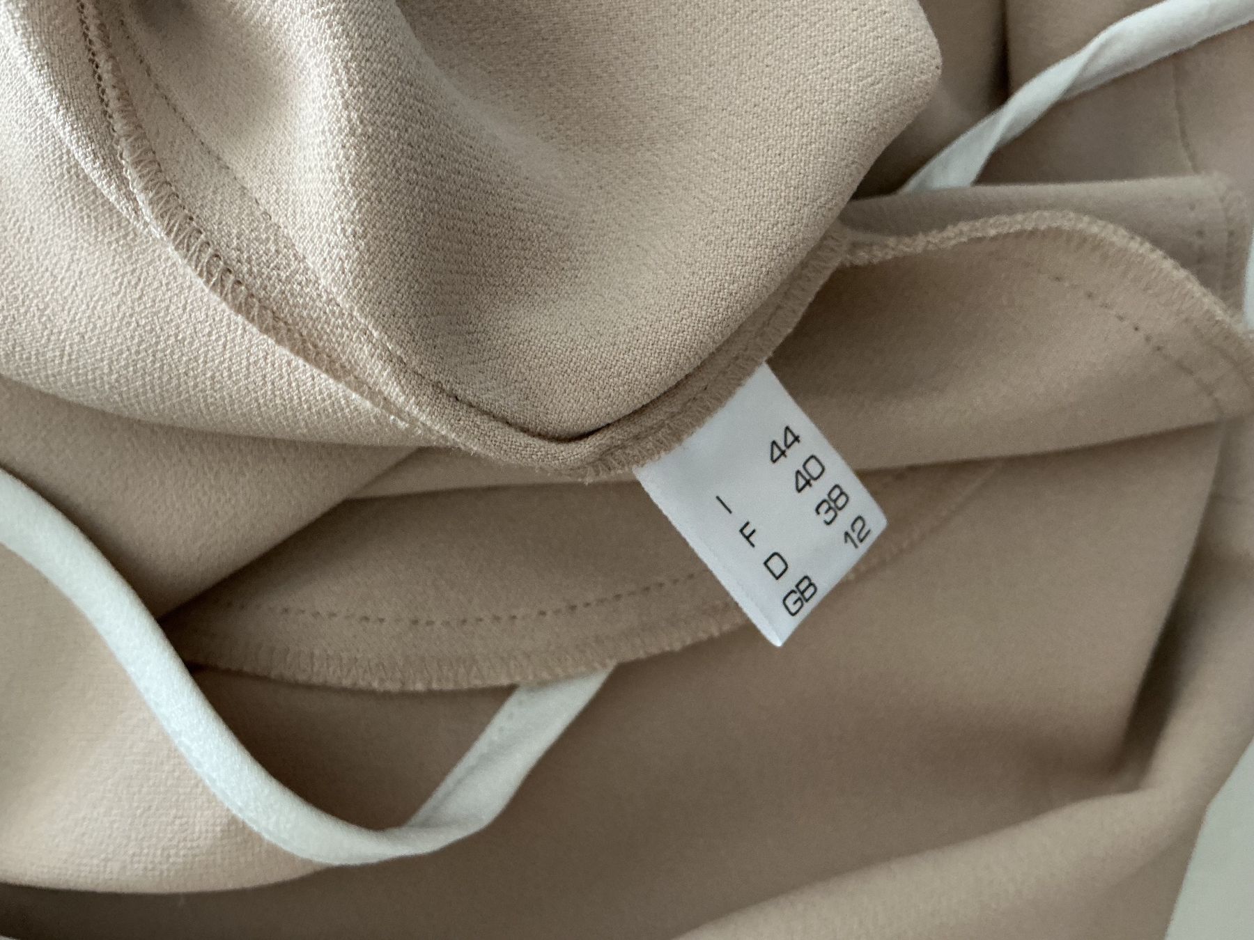 Vestiti: ANTONELLI Firenze Kleid Gr. 38 Beige Top! – Nuovo (secondo la descrizione) da Zürich venduto da ves_w6wl 2