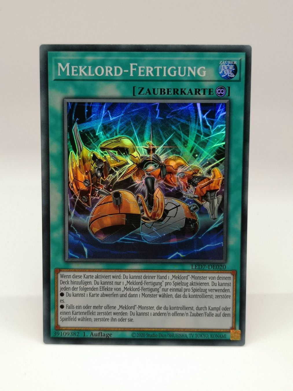 Yugioh Carte collezionabili: YU-Gi-Oh Meklord-Fertigung, LED7-DE020 – Nuovo (secondo la descrizione) da Zofingen venduto da gerrymovie93