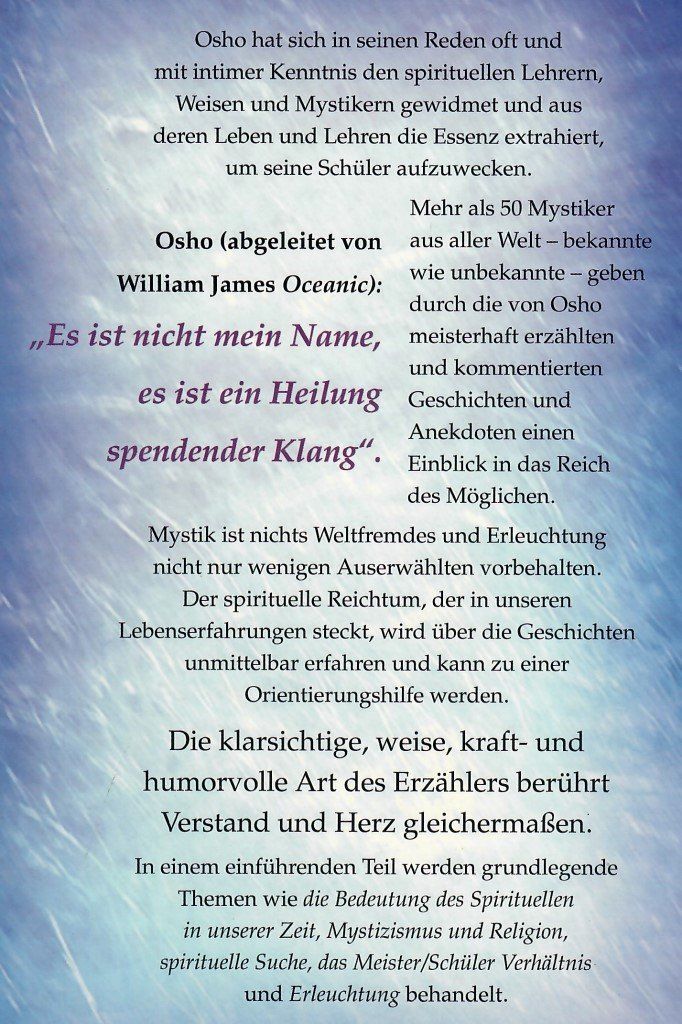 Libri: Tanz der Mystiker - OSHO – Nuovo e nell'imballaggio originale da Mauren venduto da Yeelen 3