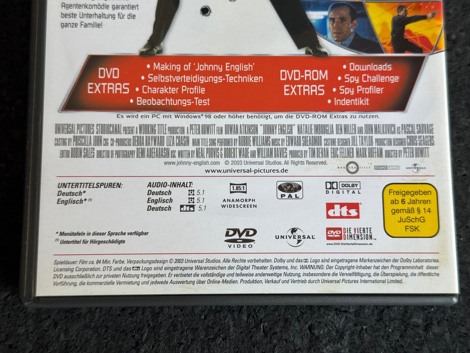 Tutti i DVDs: Johnny English DVD DE/EN Rowan Atkinson – Usato da Fribourg venduto da tschjoly 3
