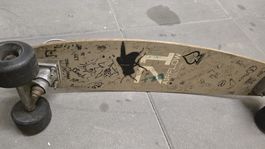 Vintage Airflow Skateboard, slalom - flex deck marks 