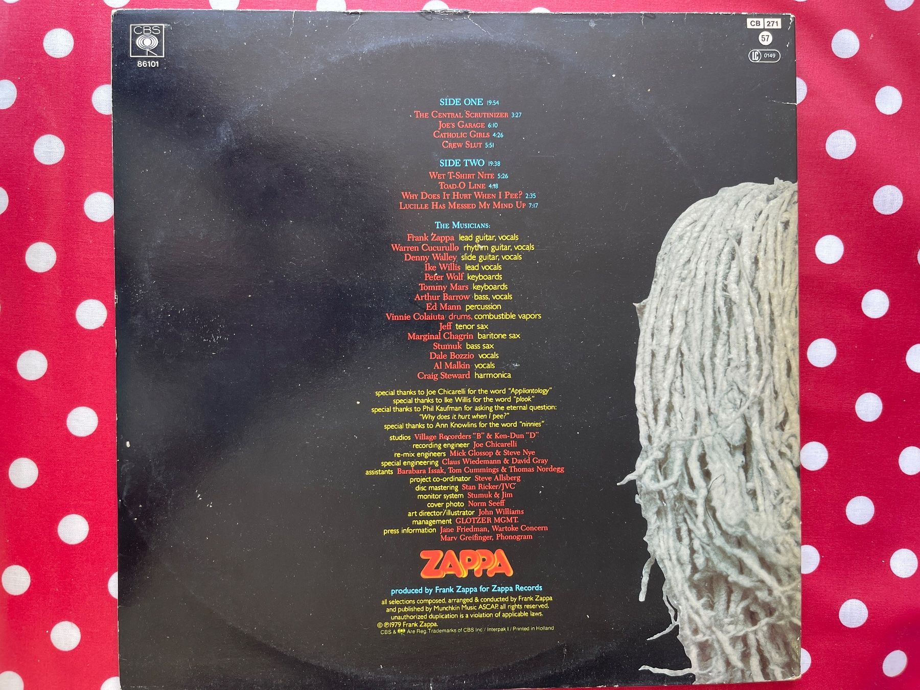 Schallplatten: S151/Frank Zappa Joe's Garage Act 1 – Gebraucht aus Frutigen von Philippe_jsp 1
