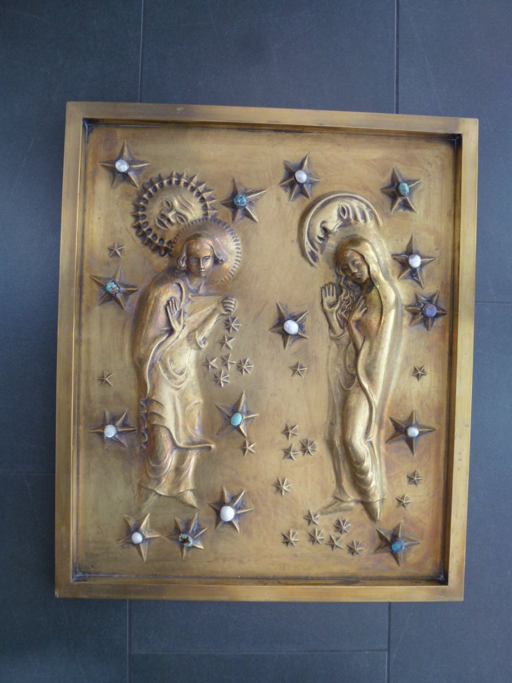 Sculptures & Statues: Alte Tabernakeltüre / Altar – D'occasion à Esslingen par eintagammeer 3