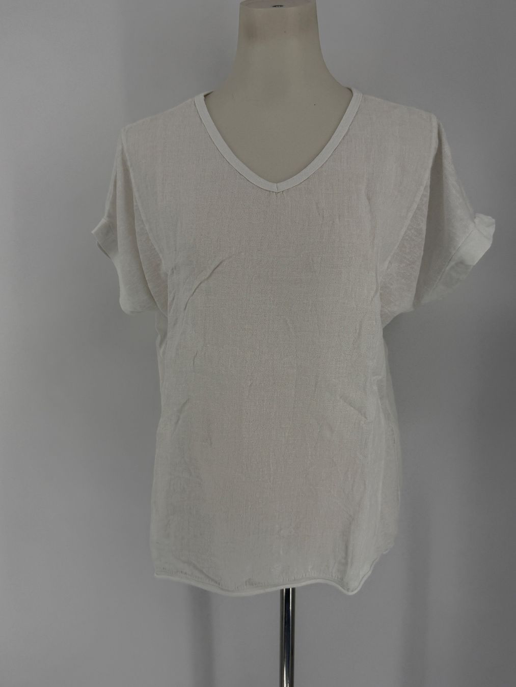 T-shirt: Leinen Shirt Gr. M – Usato da Auenstein venduto da moin.