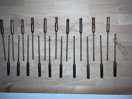 20 Stk SDS Steinbohrer Betonbohrer mit Wasserschaden Nr.3
