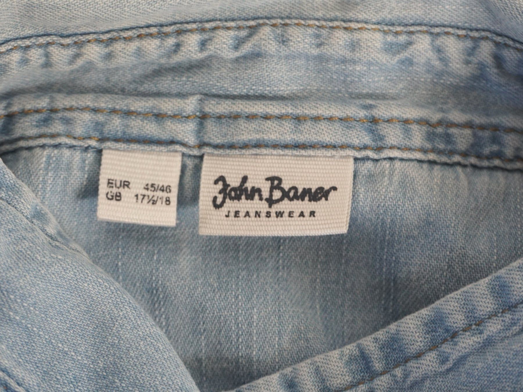 Camicie: John Baner Jeans Hemd (Gr. 46) – Usato da Pratteln venduto da Restwert_Pratteln 4