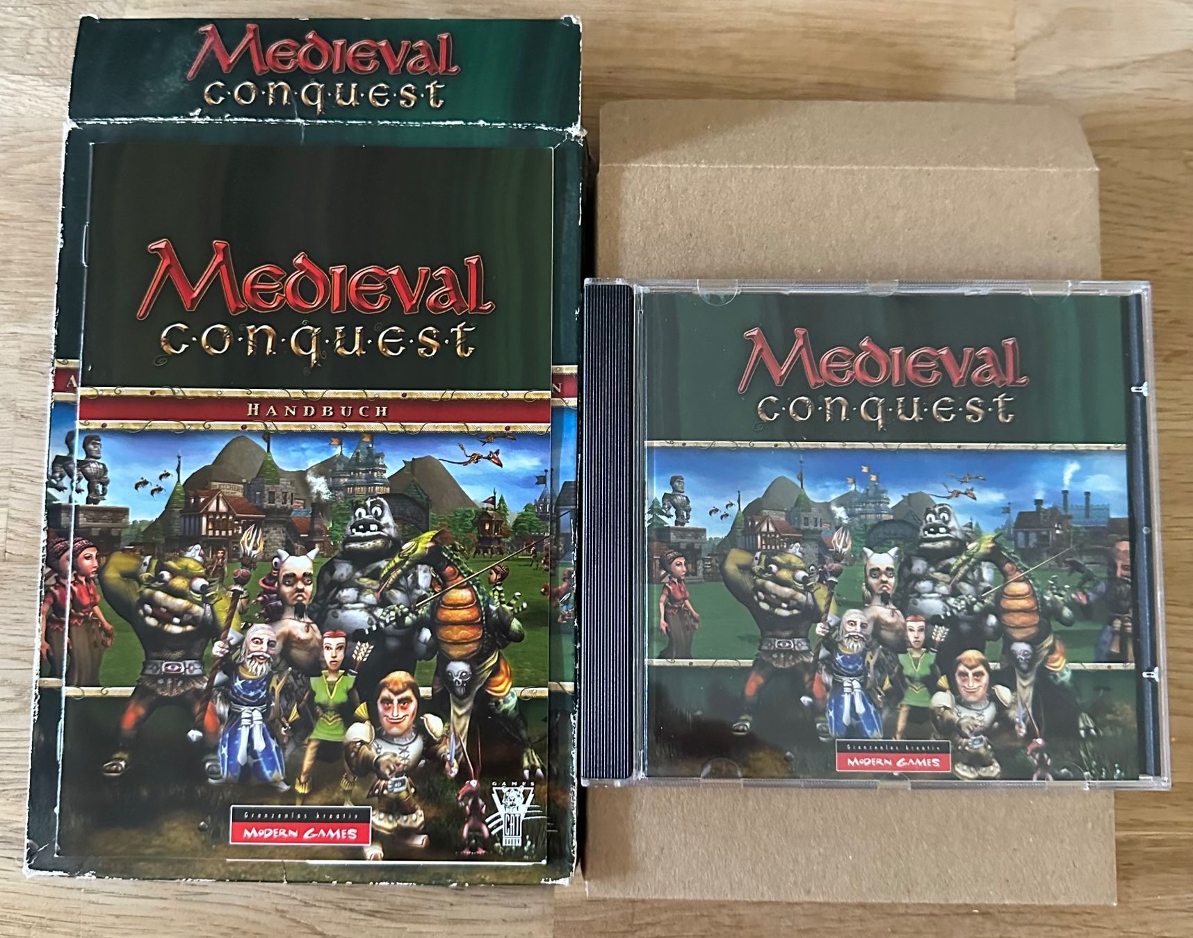 Microsoft Giochi: Medieval Conquest PC Game Box – Usato da Kestenholz venduto da Inna09 2