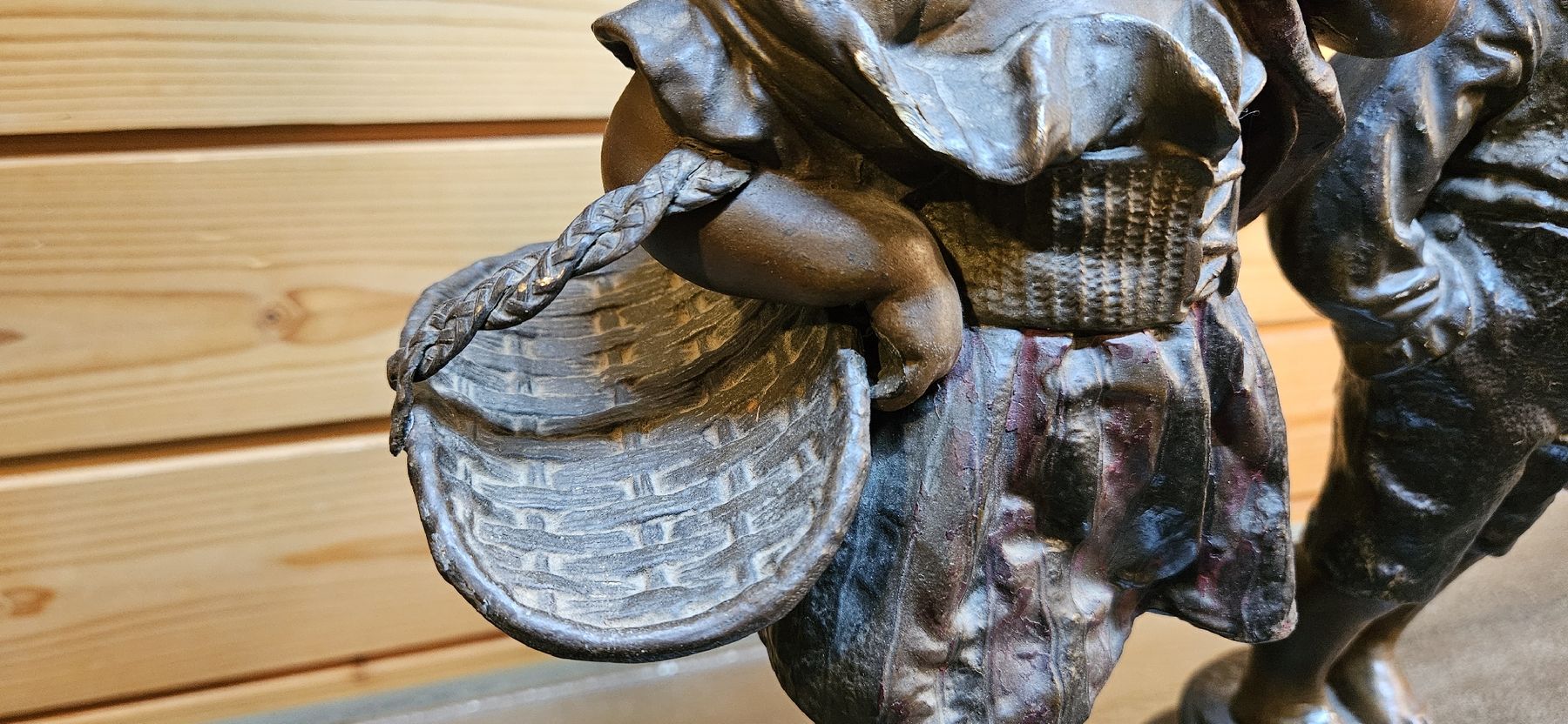 Statuette: Antike Bronzefiguren Kinderpaar – Usato da Bözberg venduto da L-G 5