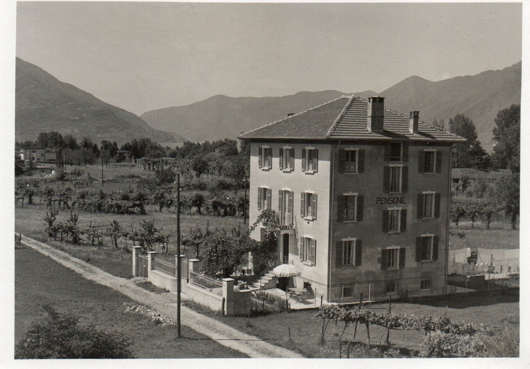 Cartes postales: Ascona - Pension Daheim – D'occasion à Melano par pisonsdro