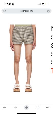 MNZ Maryam Nassir Zadeh shorts unisex