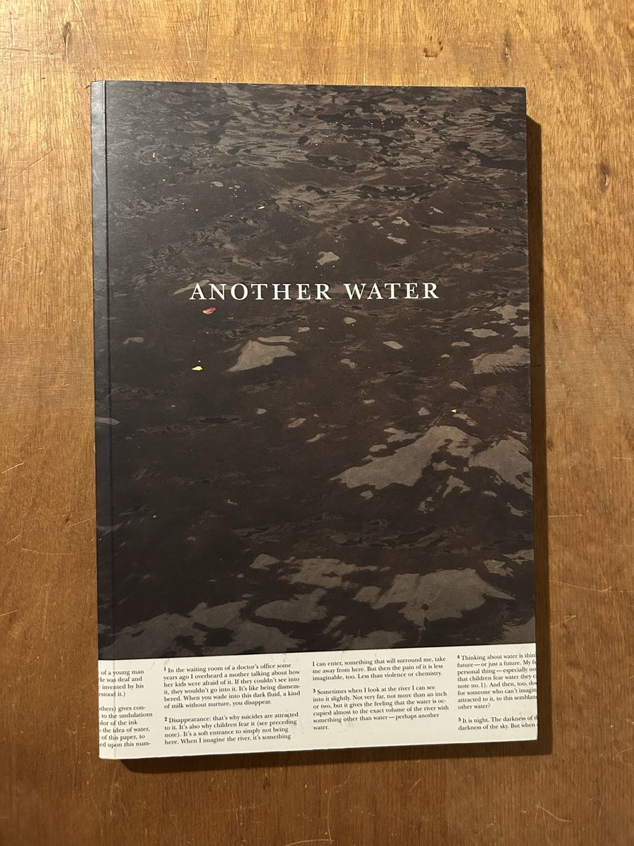 Bücher: Another Water – Roni Horn – Gebraucht aus Zürich von WWehrle