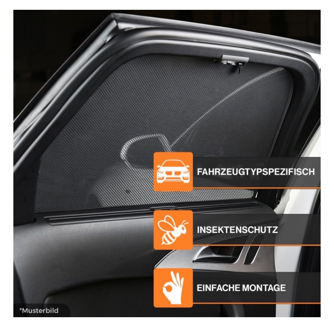 Toutes les pièces détachées: Sonnenschutzblenden Seat Ateca / Cupra Ateca ab 2016 – D'occasion à Aesch BL par Switcha 4