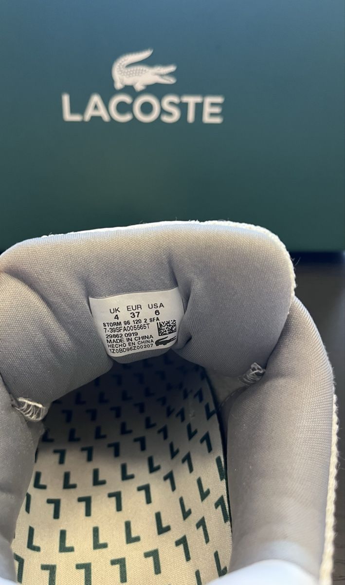 Lacoste Herrenschuhe: Lacoste Storm 96 Sneaker, Gr. 37, Original – Gebraucht aus Basel von Nath- 5