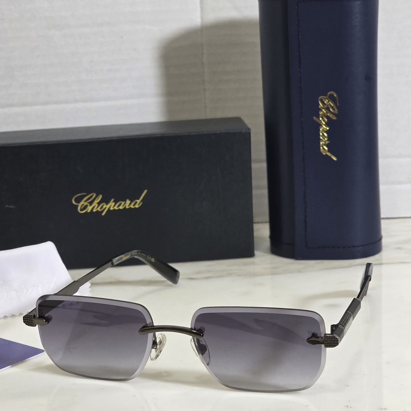 Chopard Occhiali & Lenti: Exclusive Chopard Sonnenbrille Randlos Rimless Gradient – Nuovo (secondo la descrizione) da Luzern venduto da Cabriolet