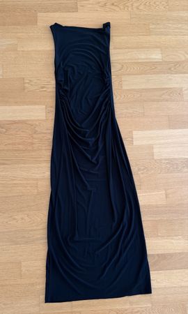 Kleid Pull&Bear schwarz gerafft