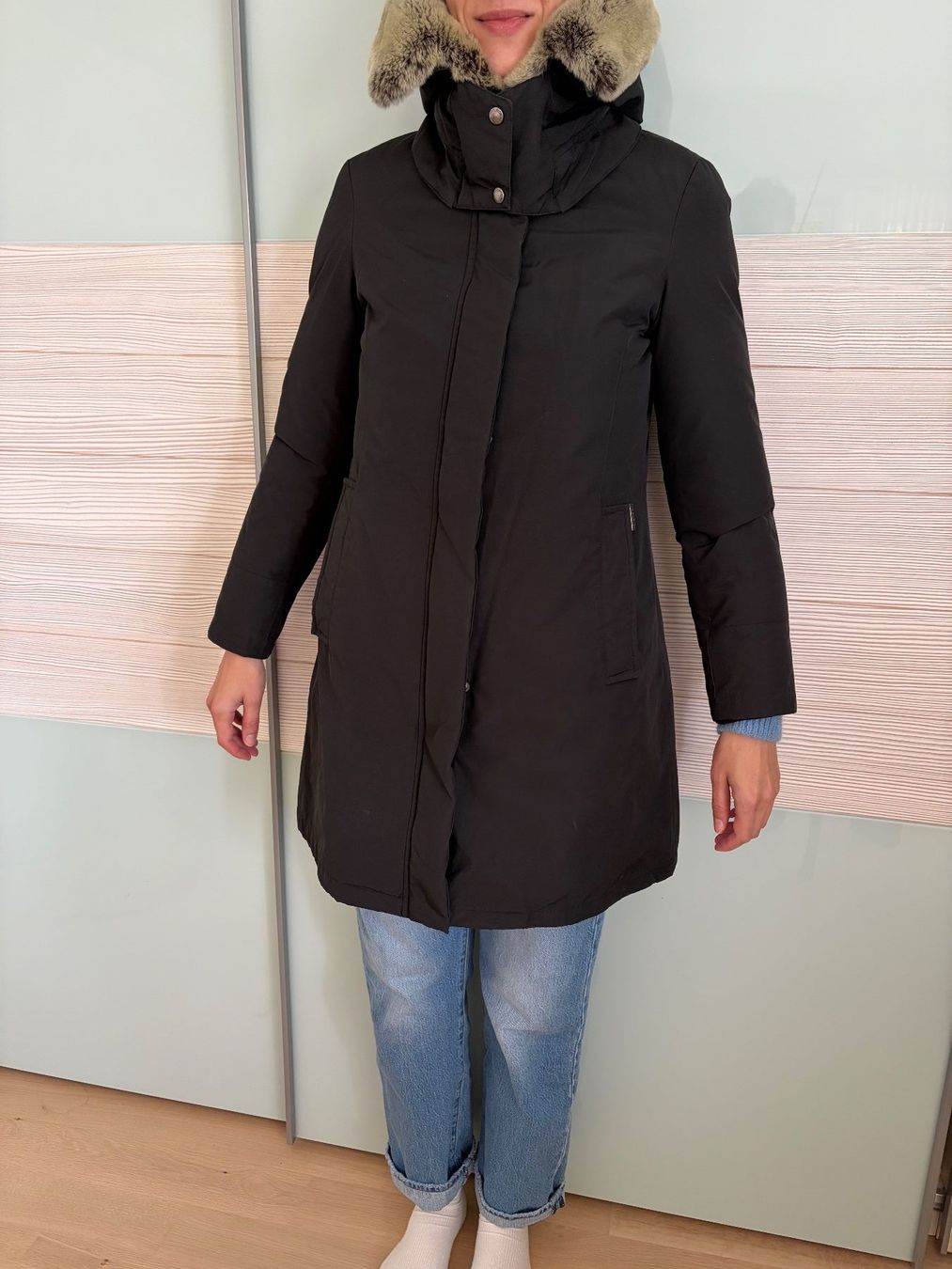 Woolrich Cappotti: Woolrich Daunen-Parka Winterjacke – Usato da Binningen venduto da ropost