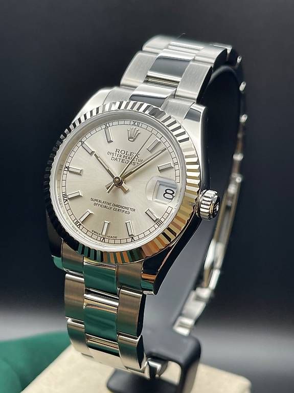 Rolex Orologi: Rolex Datejust 31 Ref. 178274 Oyster Silver index Dial – Usato da Lugano venduto da luganotopwatches 4