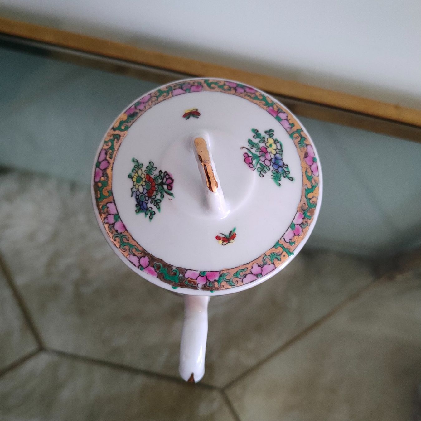 Tazze: Chinesische Porzellantasse mit Deckel – Usato da Birr venduto da sen_8djr 5