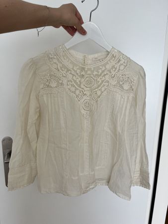Maje Bluse Cream Gr 1