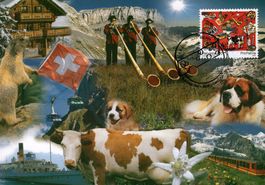 Maximumkarte Pro Patria - Schweizer Kulturgut