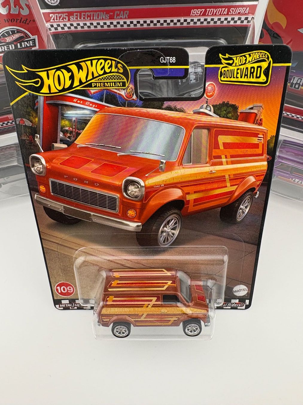 Hot Wheels Modellautos: Hot Wheels Ford Transit Supervan Premium Boulevard #109 – Neu und originalverpackt aus Flawil von HeisseReifen 1