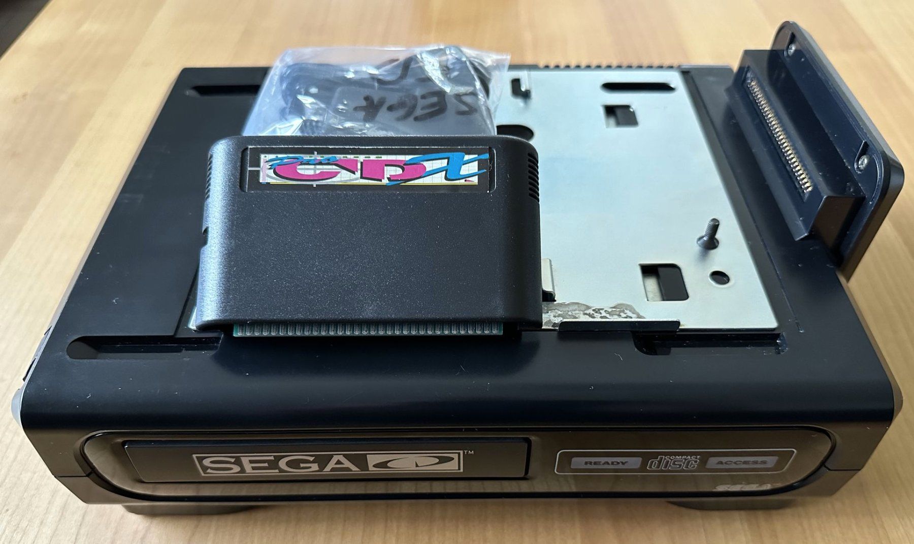 Sega Konsolen: Sega CD / Mega Drive Genesis / US Version / CDX Adapter – Gebraucht aus Stadel b. Niederglatt von