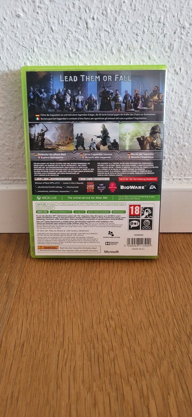 Microsoft Giochi: Xbox 360 - Dragon Age Inquisition – Usato da Münsingen venduto da DigitaleSpielecke 1