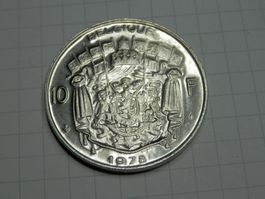 Belgien 10 Franken, 1978 Legende in französisch - "Belgique"