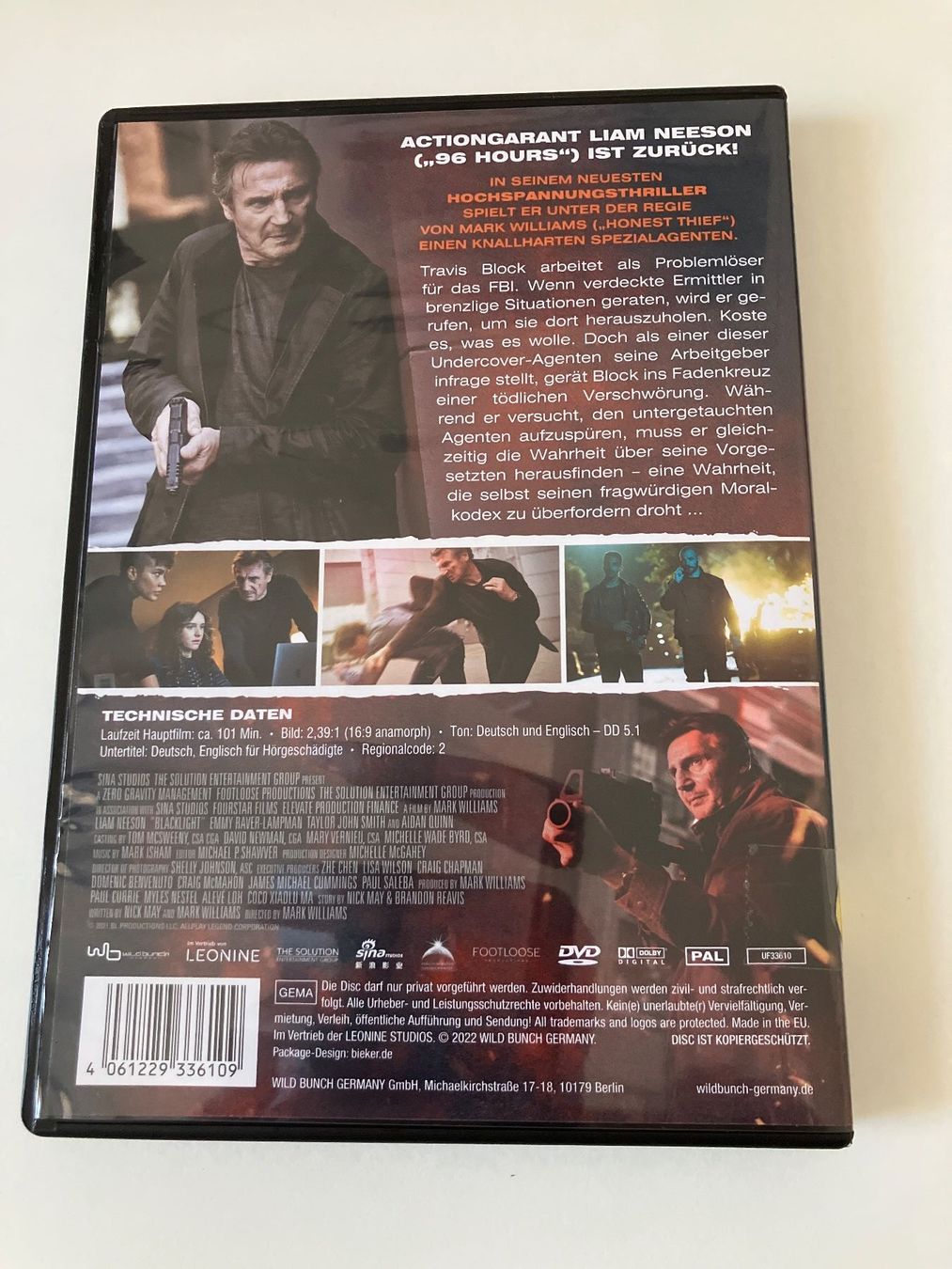 Tutti i DVDs: Blacklight (2022) DVD Liam Neeson – Usato da Arbon venduto da HelFer01 1