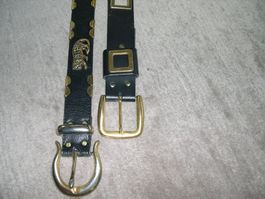 GÜRTEL (2 Stk.) Secondhand (Extravagant)