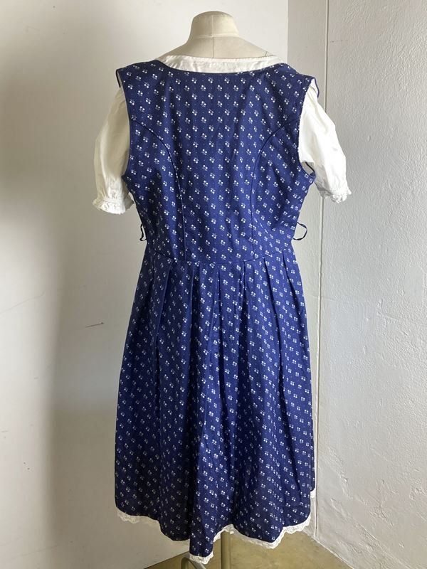 Vestiti: DER WILDSCHÜTZ | Dirndl | Grösse: 44/46 | Blau – Usato da Wittenbach venduto da Restwert_St-Gallen 4