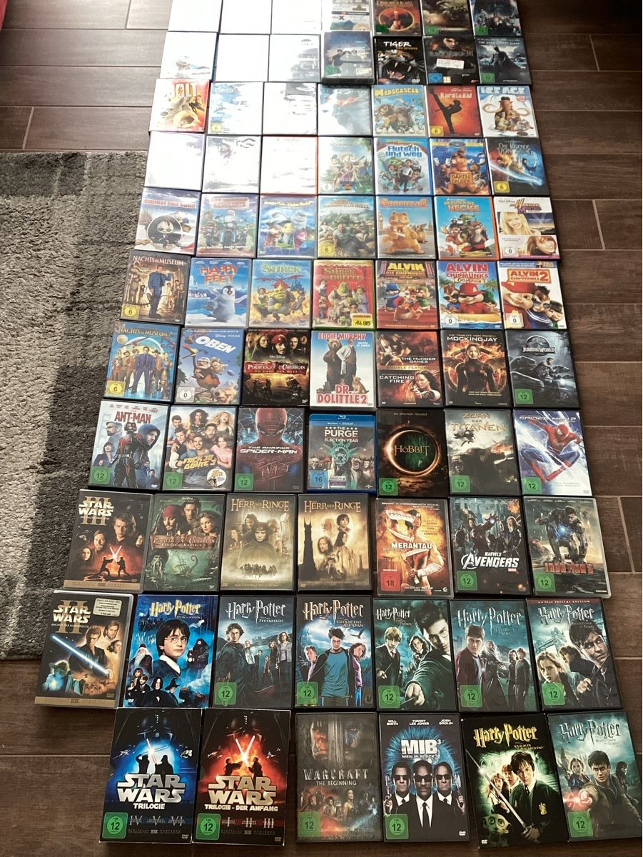 Tutti i DVDs: 76 DVD‘s – Usato da Schwarzenburg venduto da micmag 1