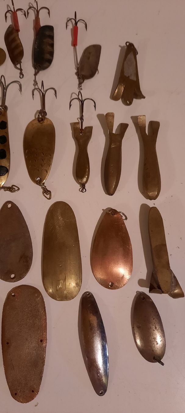 Appâts: cuillères anciennes  – D'occasion à Saules par fario03 2