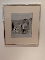 Hans Falk - Lithographie aus der Serie "Zirkus Knie" E.A.