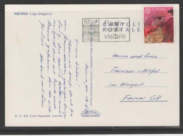 Cartes postales: ASCONA  (D – D'occasion à Ruggell par Masescha 1